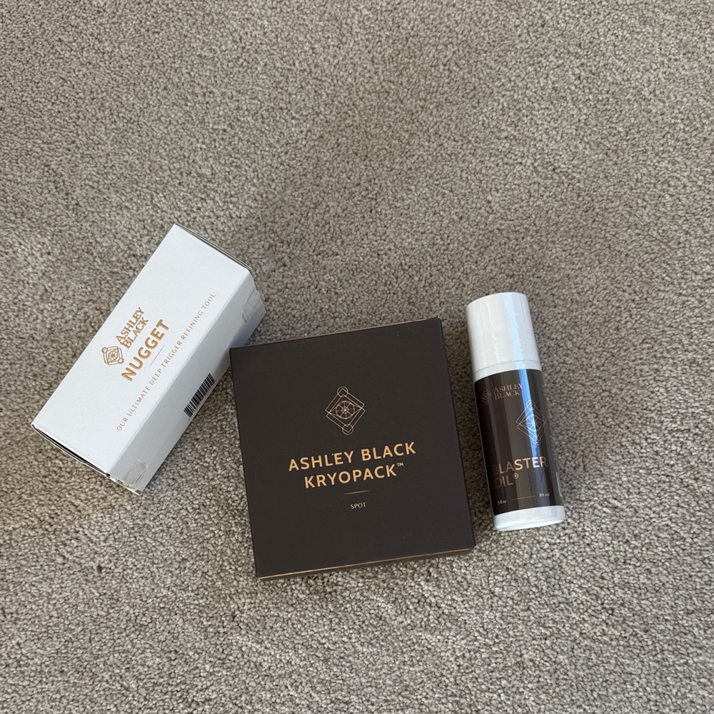 Ashley Black Kryopack and Blaster Oil Set